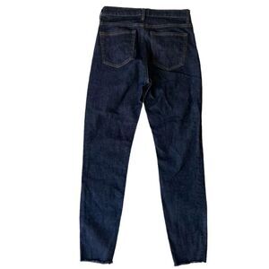 Everlane High Rise Skinny Ankle Raw Hem Jeans sz 26 Tall